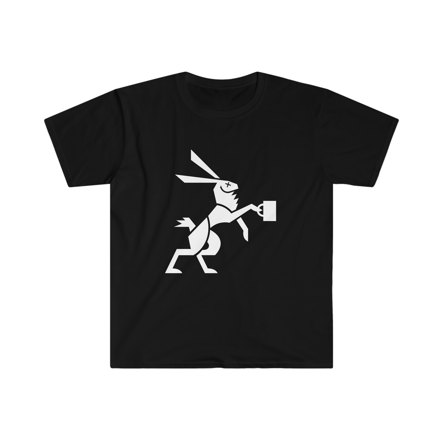 Drunk Rabbit Large logo T-Shirt