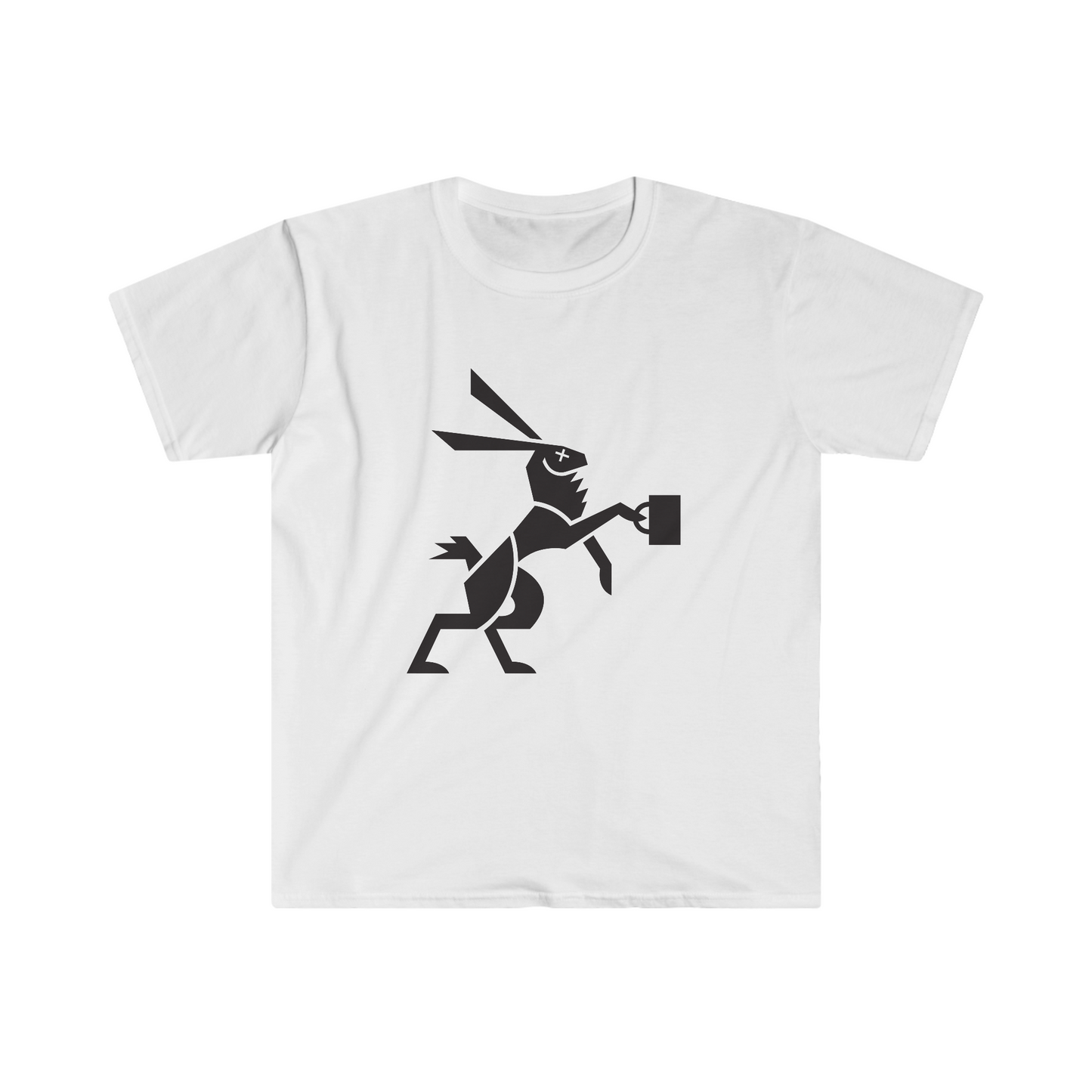 Drunk Rabbit Large logo T-Shirt