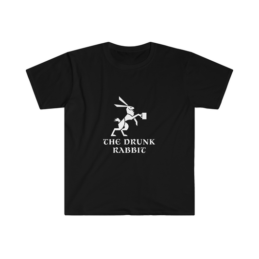 Drunk Rabbit Unisex Softstyle T-Shirt